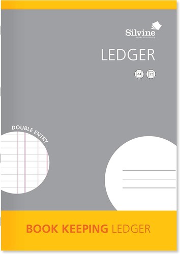 Silvine book keeping ledger - keeping,
