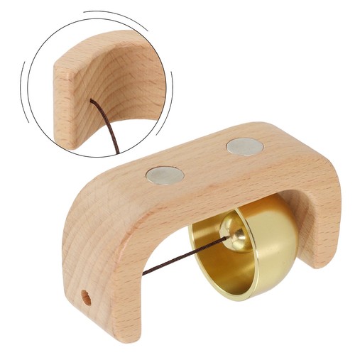 Adjustable volume brass bell - volume,