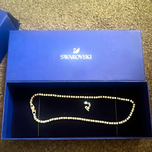 Swarovski tennis necklace - swarovski,