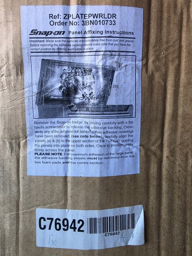 Snapon tool box graffics - tool,