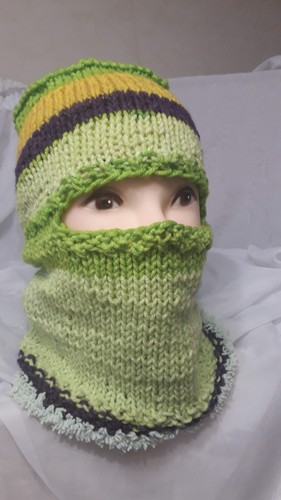 Handmade knit colorful - handmade,