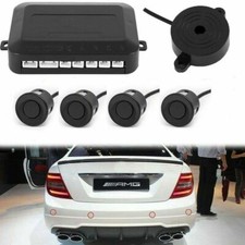 4x Matt Black Parking Sensors