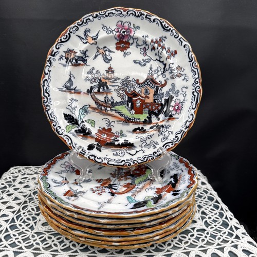 Lot antique ashworth bros - lot, 8