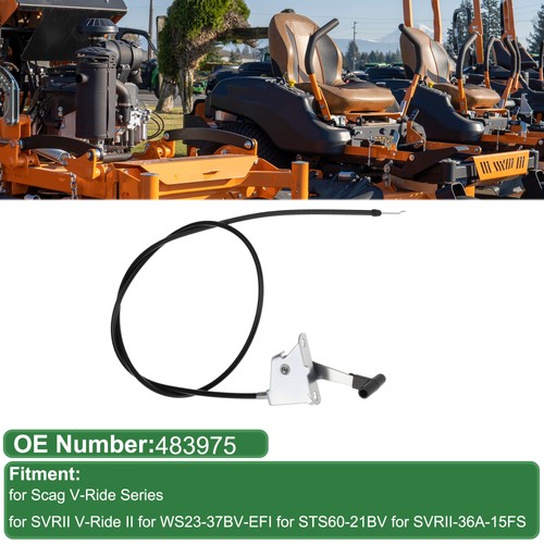 Lawn mower throttle cable - mower,