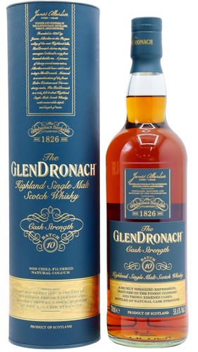 Glendronach cask strength - -,