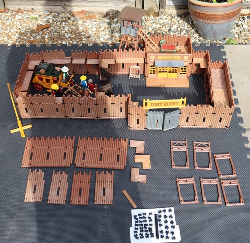 Playmobil western fort - fort, bravo