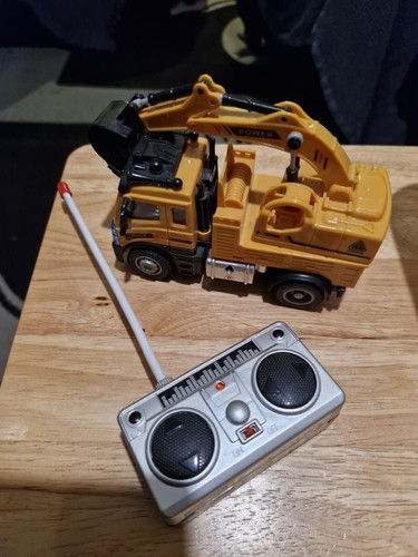 Digger remote control toy - rc,
