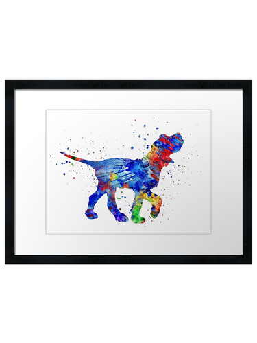 Italian spinone framed - framed, wall