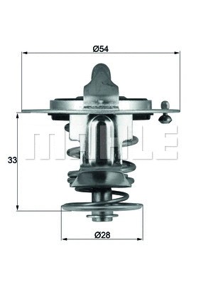 Thermostat coolant fits rover - thermostat,