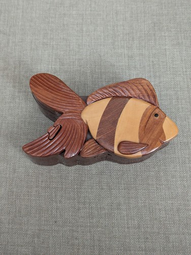 Vintage handcrafted wooden - handcrafted,