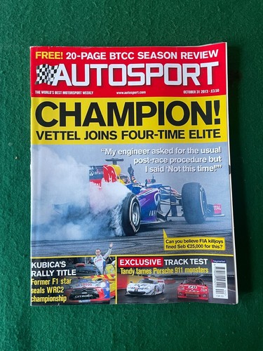 Autosport oct 2013 - 31, champion
