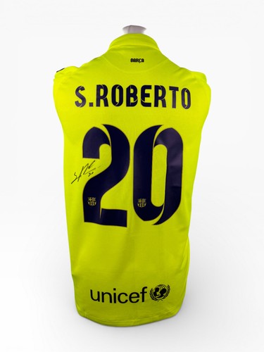Signed sergi roberto shirt - sergi,