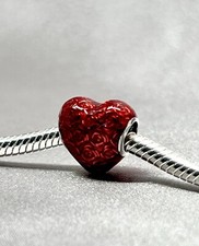I Love You Heart Charm Bead