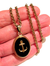 Antique Gold Plated Naval Hope