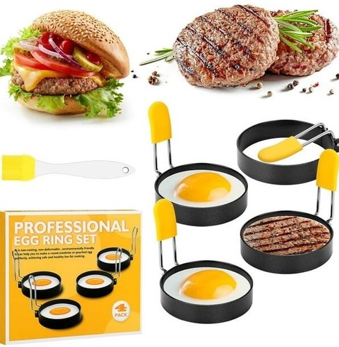 4pcs egg rings - for, frying