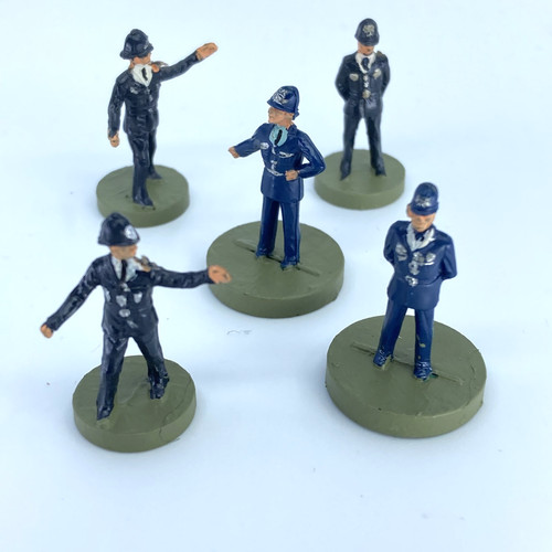 Subbuteo pitch police figure - pitch,