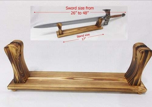 Handcrafted wooden display - handcrafted,