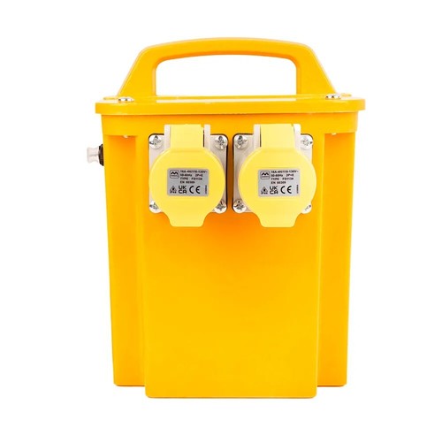 110v transformer twin outlet - twin,