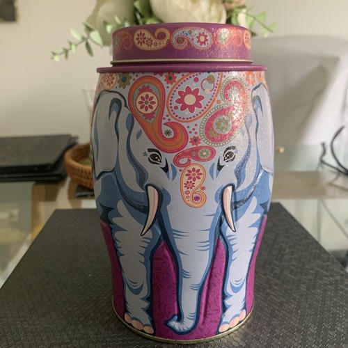 Williamson elephant tea caddy - elephant,