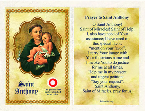 Saint anthony with - saint,