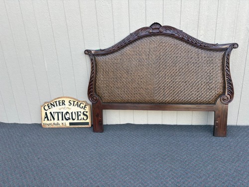 67810 carved queen headboard - ,