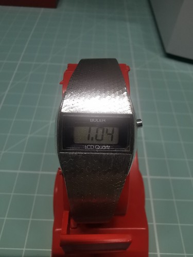 Vintage buler ladies lcd - ladies, watch