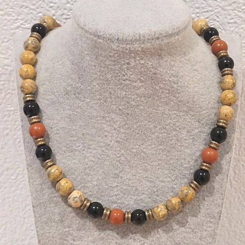 Vintage real stone - vintage, necklace