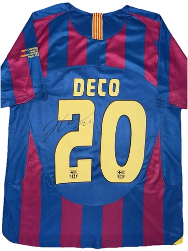 Deco hand signed barcelona - deco,