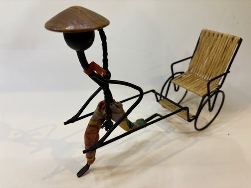 Mid century 1950s rickshaw - mid-century,