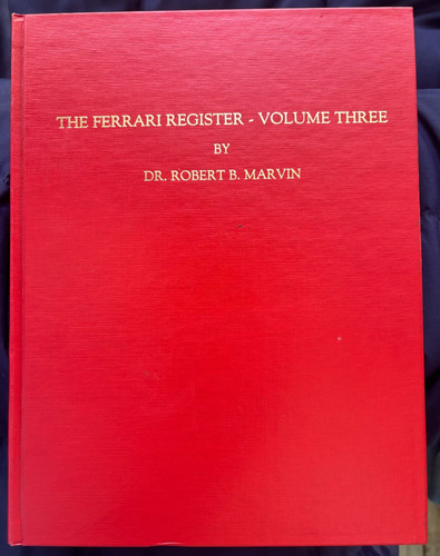 The ferrari register volume - the,