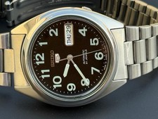 Vintage Seiko 5 Automatic Mens Watch 7s26-0490 21 Jewels Day-Date Japan-35