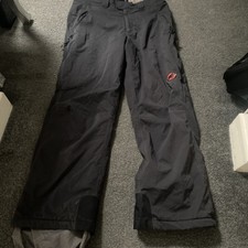 Ajungilak OTI Element Mammut Black Ski Pants - UK 32 - Exc Condition