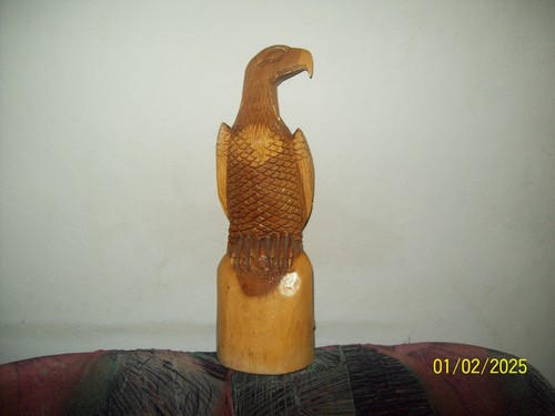 Large wooden hand carved - wooden,