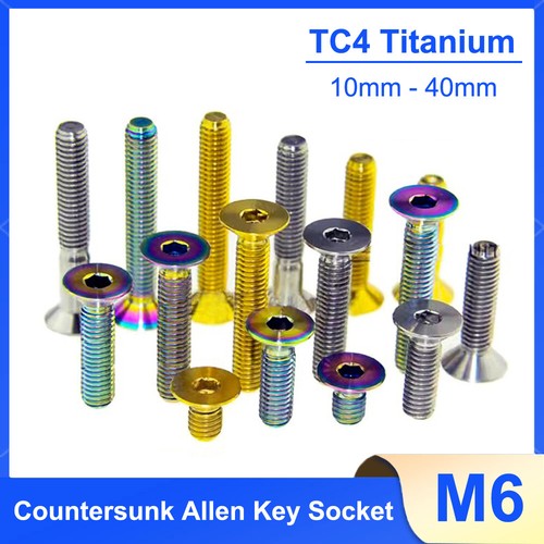 Countersunk screws allen - m6,