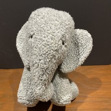 Large Vintage Alresford Crafts Elephant Plush Toy Stuffed Animal 17" England 70s