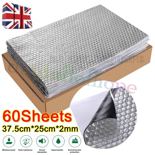 60x sheets 2mm sound deadening - 2mm,