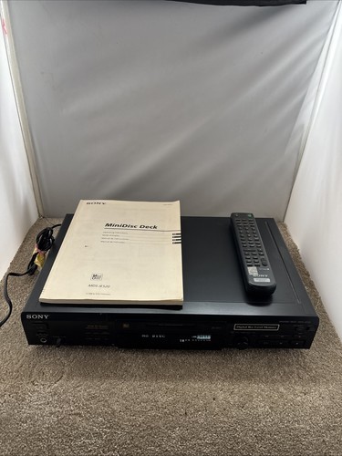 Sony mds je520 minidisc - sony, mds-je520