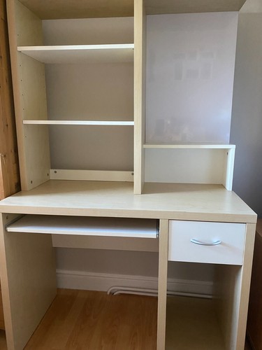 Used ikea micke desk - ikea, oak