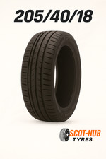 205/40/18 Runflat Part Worn