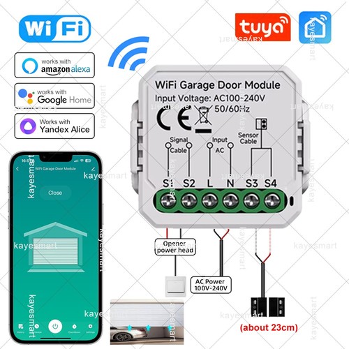 Tuya mini wifi garage door - wifi,