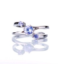 Sterling Silver Tanzanite Ring