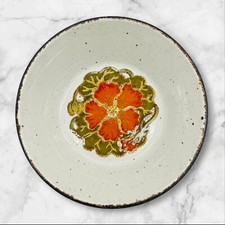 VTG Midwinter Stonehenge Stoneware Nasturtium  Cereal Bowl England Oven Safe