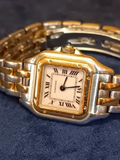 Cartier Panthere 1120 Ladies Watch 22mm Bi-Metal Stainless and Gold