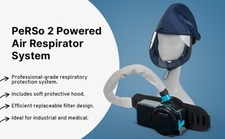 Baynhams PeRSo 2 Powered Air Respirator System | HEPA H13 | TH1 P | 8hr Battery.