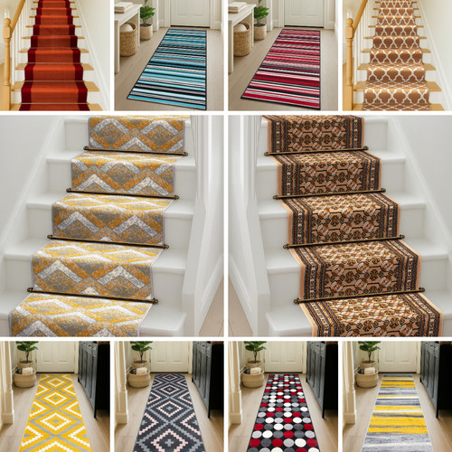Stair runner rug hard wearing - hard,