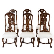 Set 6 Anglo Dutch Walnut