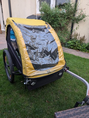 Burley bee double bike - double,