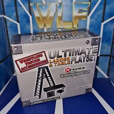 Black Table, Ladder & Chairs Playset - RSC - WWE Wrestling Figure Accessories
