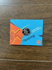  2011 50p Fencing Carded