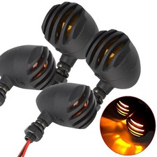 Retro Motorcycle LED Bullet Turn Signal light For Honda Suzuki yamaha Cafe Racer